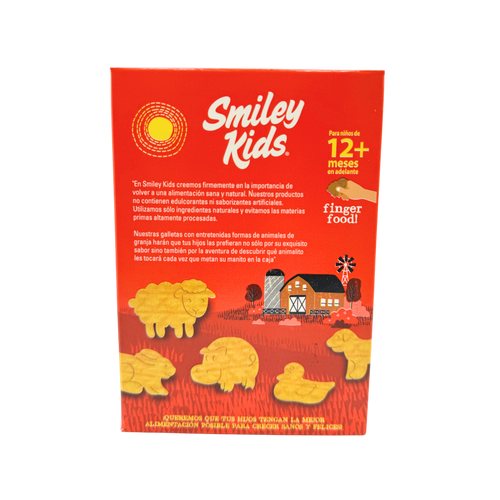 Galletas Granjeritas Smiley Kids Manzana con Canela