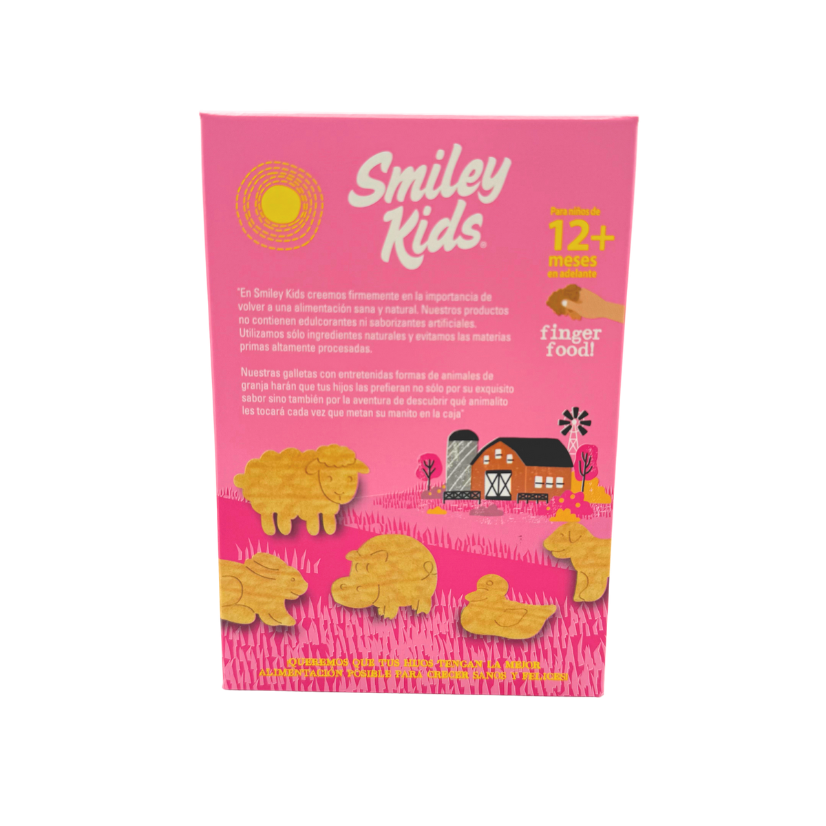 Galletas Granjeritas Smiley Kids Vainilla