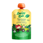 Papilla Orgánica Smiley Kids Verdura con Quinoa