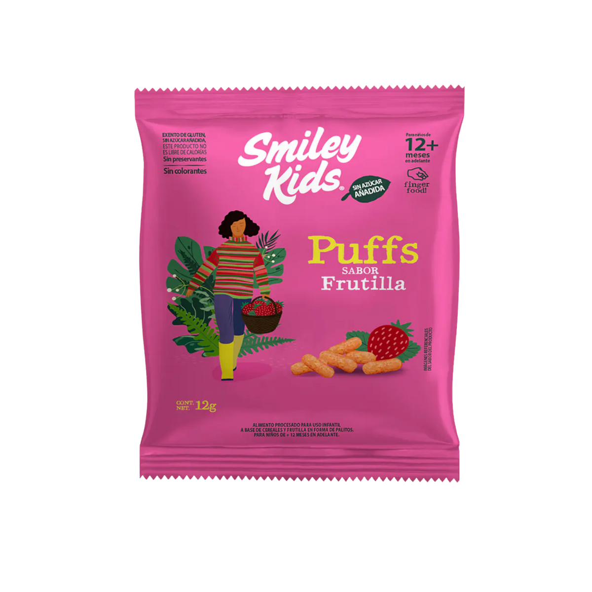 Smiley Kids Puffs Frutilla